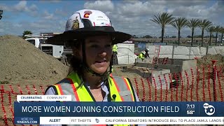 More women joining construction field