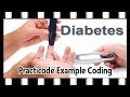 Practicode Example —  Coding a Diabetes Case