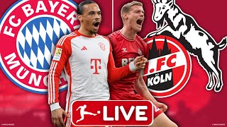🔴 FC Bayern München - 1. FC Köln | Bundesliga 29. Spieltag | Watchparty