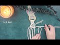 diy macrame christmas tree tutorial