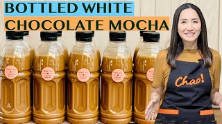 NESCAFE WHITE CHOCOLATE MOCHA IN BOTTLES OF 350ML - FOR HOME OR BUSINESS