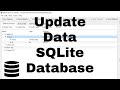 Update Statements in SQLite - SQLite Tutorial - How to Update Data