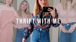 EPIC THRIFT WITH ME | WOW THESE FINDS ARE SO GOOD!!!! HOW TO STYLE AND INSPIRATION