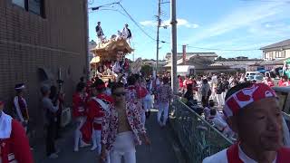 ２０２３　令和５年　秋祭り　寛弘寺小屋前　南別井入場