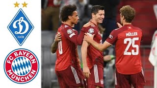 Dynamo Kyiv vs Bayern Munchen UEFA CHAMPIONS LEAGUE 2021 - All goals & Extended Highlights |PES 2021