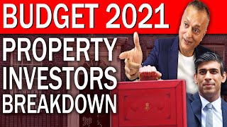 Rishi Sunak UK Budget 2021 & What It Means For Property Investors | UK Property Investment