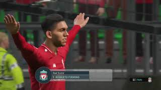 LIVERPOOL vs LEICESTER | EPL English Premier League | Full Highlights | Gameplay PES 2019