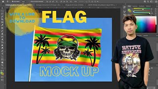 วิธีออกแบบธงให้ดูดี how to design a flag พร้อมลิ้งค์ดาวน์โหลด Mock up