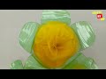 3 unique plastic bottle craft ideas awesome plastic bottle flower making for home decoration ideas