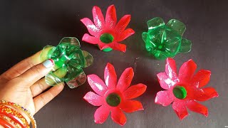 3 Unique Plastic Bottle Craft Ideas | Awesome Plastic Bottle Flower Making For Home Decoration Ideas