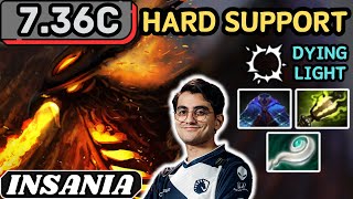 7.36c - Insania PHOENIX Hard Support Gameplay 21 ASSISTS - Dota 2 Full Match Gameplay