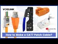 How to Make a CAT7 Patch Cable? An Easy Guide | VCELINK