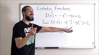 5 Minute Math: Algebra - Functions - Evaluating (Using Equations and Using a Graph)