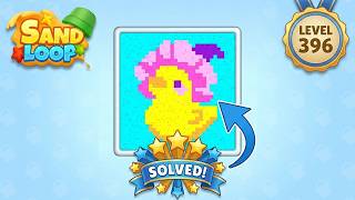 Sand Loop Level 396 Walkthrough - How to Solve? ✅ (VooDoo Games) ⏳