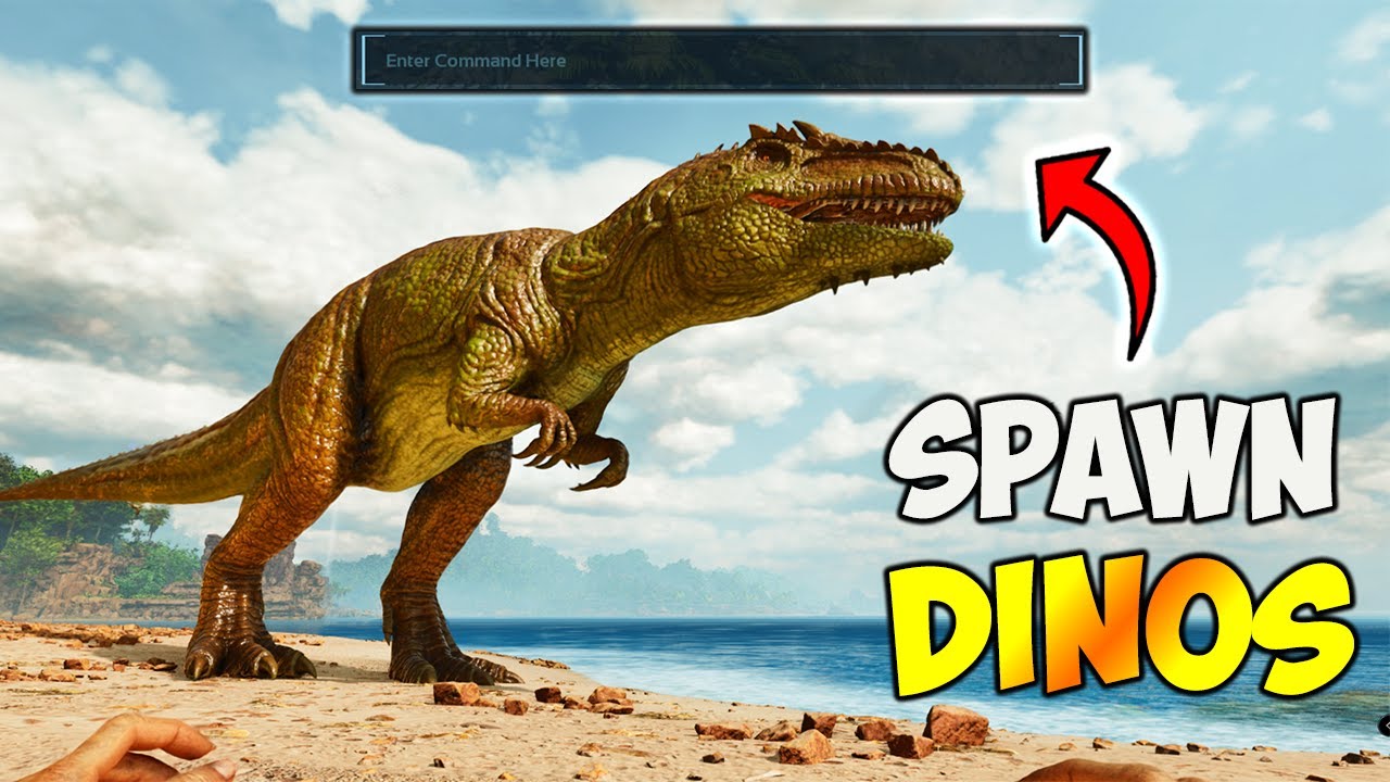 (ASA) How To Spawn ANY Dino In ARK Survival Ascended | Easy Summon ...