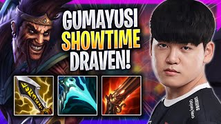 GUMAYUSI SHOWTIME WITH DRAVEN! - T1 Gumayusi Plays Draven ADC vs Ezreal! | Season 2023