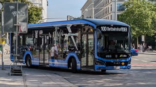 Bus München | Mitfahrt im kompletten 100 von Hauptbahnhof Nord bis Ostbahnhof im MAN LC 12e