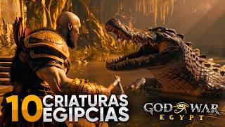 TOP 10: CRIATURAS \u0026 MONSTROS DA MITOLOGIA EGÍPCIA QUE PODEM APARECER EM GOD OF WAR