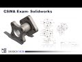 CSWA Examination - Advance part Design -001  |Design Hub|