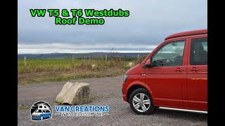 Van Creations - Westdubs Roof Demo - VW T5 & T6