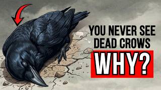 Why You Rarely See a DEAD CROW - The Secret Method That Crows Use When Dying