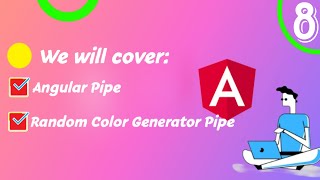 8 | Create Pipe In Angular | Simple CRUD Application | Angular tutorial |