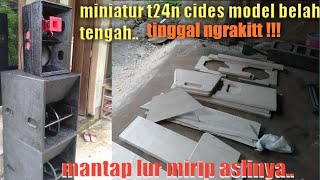 Cara membuat/mrakit bok t24 n miniatur 8 inch..