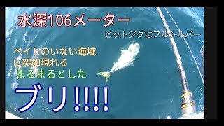 山陰日本海マイボートフィッシングでブリが釣れました！