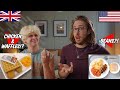 Primary school lunches! British vs American | Evan Edinger & Noahfinnce