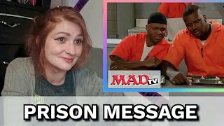 MADtv - Prison Message ft. Shaq (REACTION)