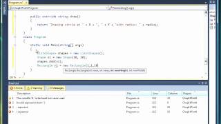 14 04 Exercise 1 Polymorphism