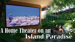 AMAZING🤯 HOME THEATER on an ISLAND PARADISE in Bali | Christian LeBlanc's The Lost Villa