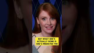 BRYCE DALLAS HOWARD ON THE WILD STORY BEHIND ARGYLLE MOVIE!
