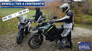 Benelli TRK 702 e TRK 702 X a confronto