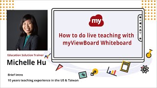 【myViewBoard How-Tos】ep3 How to do live teaching with myViewBoard Whiteboard