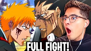 KENPACHI vs ICHIGO FULL FIGHT! Bleach Episode 38-39 REACTION!