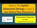 What is The Switch Statement (String) in Java? | Java Control Flow Statements | Java Tutorial