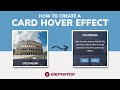 Simple Card Hover Effect (Elementor)