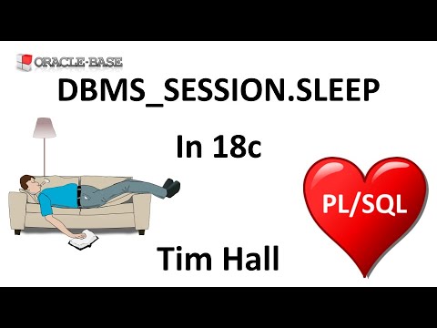 DBMS_SESSION.SLEEP Replaces DBMS_LOCK.SLEEP in Oracle Database 18c