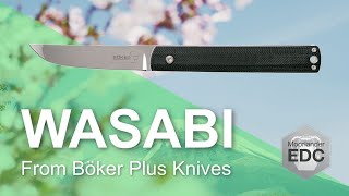 Boker Plus Wasabi - Elegant EDC Pocket knife from Kansei Matsuno - 4 minute FIX