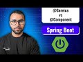 @component vs @service in Spring Boot