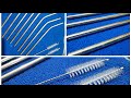 Stainless steel straw review and Unboxing & benefits