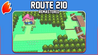 Sinnoh Route 210 (Day): Remaster ◓ Pokémon Diamond, Pearl \u0026 Platinum [Collab With @The_Zame]