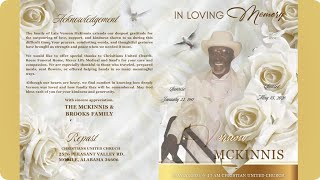 Vernon McKinnis - Homegoing Celebration