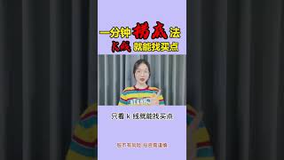 股票买卖|K线|捞底|下影线捞底法：K线就能找买点|K线用法|捞底|股票教学|     #shorts