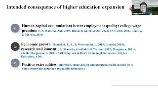 The Influence of High Skill Agglomeration on Skill Sorting: Evidence from China Tertiary Education