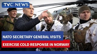Nato Secretry General Visits Exercise Cold Response In Norway