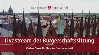 Bürgerschaftssitzung der Hansestadt Stralsund  30. Januar 2025