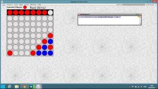 Four in a row solution using Squeak Smalltalk