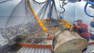 Wild Alaska Purse Seining (BIG LOAD) Commercial Fishing for Salmon (Complete Set in 4K) LFGGGGGGGGGG